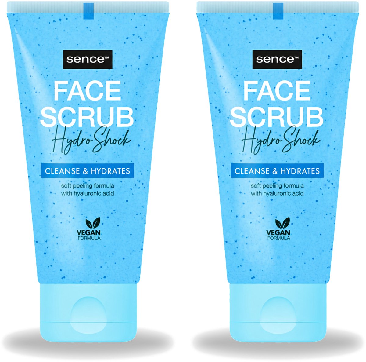 2 x Sence - Alle Huidtypes - Gezichtsscrub - Exfoliërend - 150 ml - Voordeelverpakking - 2 stuks