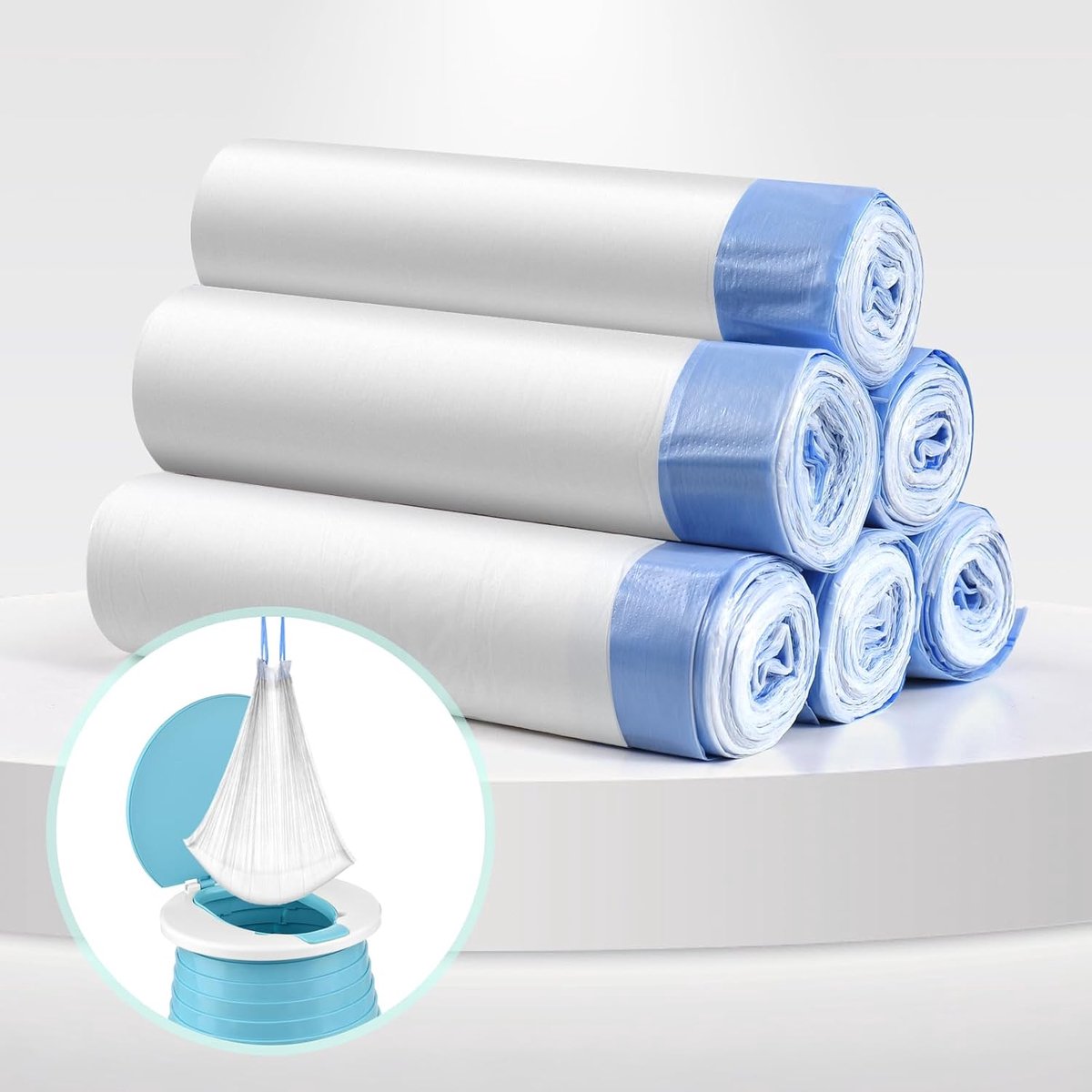 90x Potty Liners Wegwerpzakjes voor Reis Potje Zindelijkheidstraining