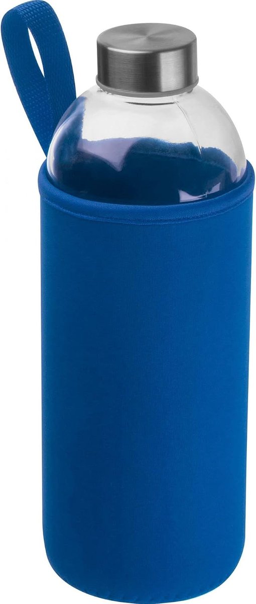 Drinkfles 1000 ml - Neopreen hoes - Milieuvriendelijk - Ideaal voor sport en school - ShopVlot