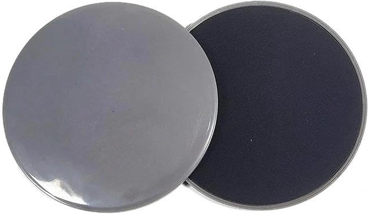Core Sliders Set van 2 - dubbelzijdige glijschijven - antislip - ideaal voor core training - ShopVlot