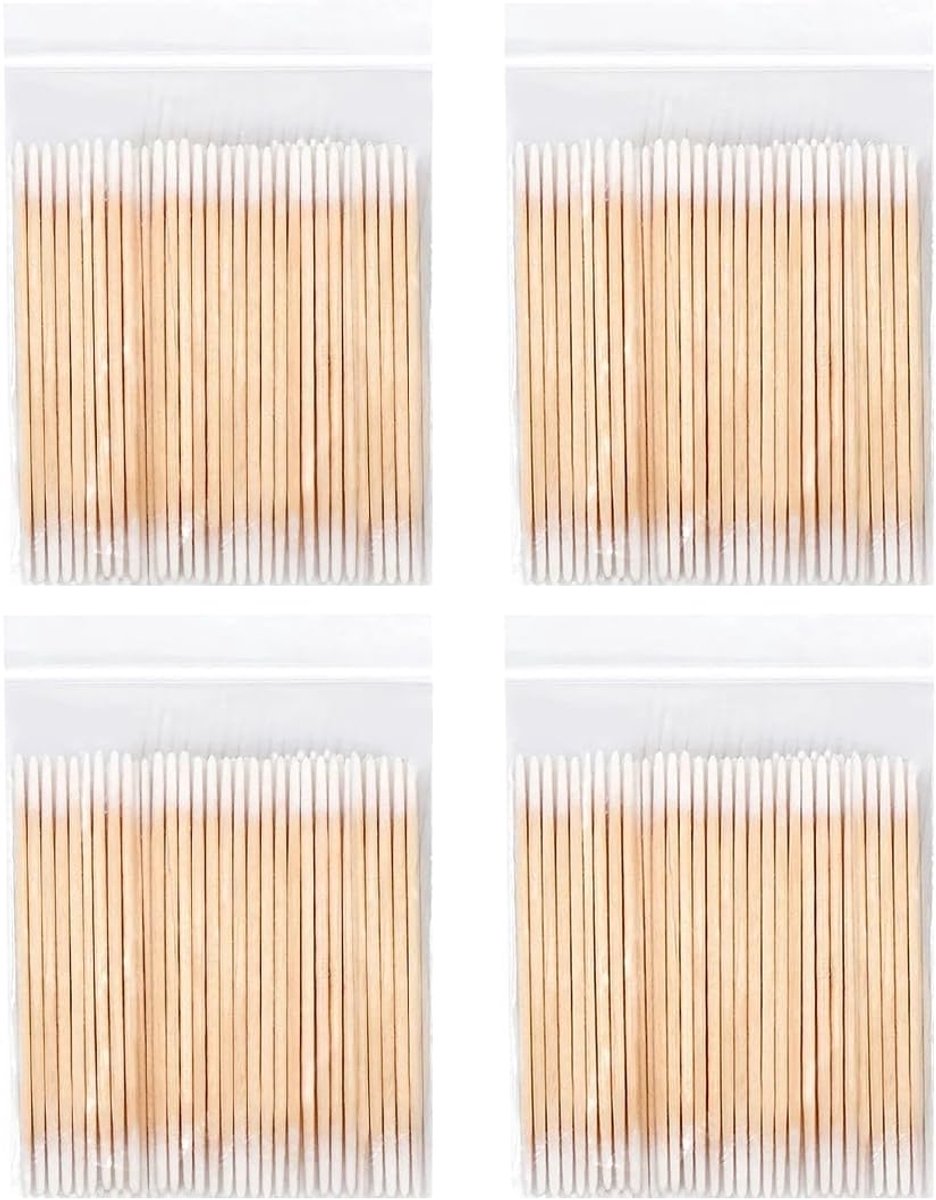 Wattenstaafjes, geschikt voor oorreiniging, schoonheid en huidverzorging, wegwerp-make-upstiften voor het verwijderen van make-up