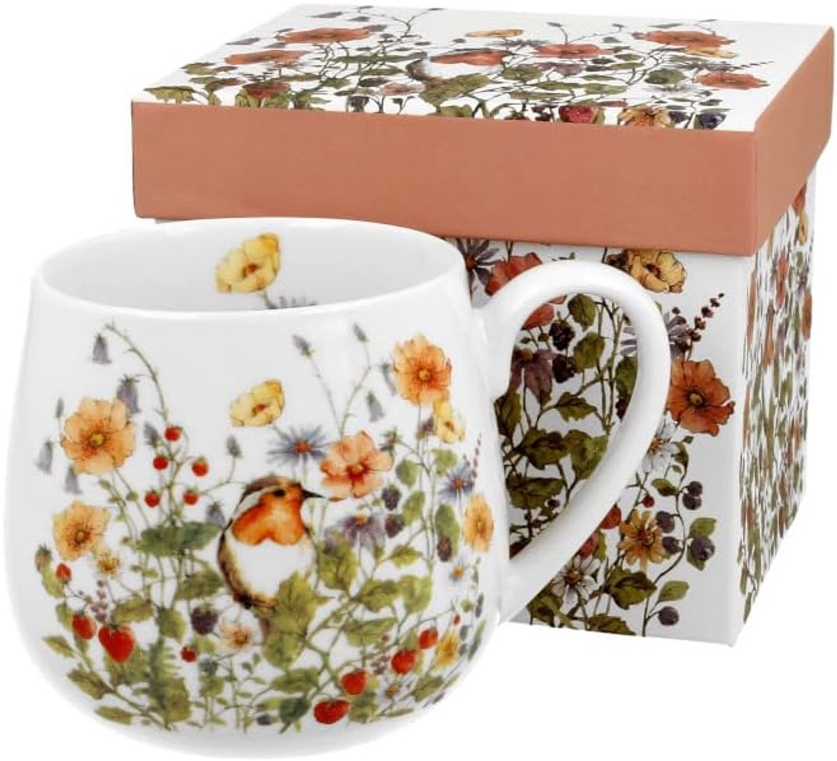 New Bone China porseleinen mok 430 ml Wild Bird Bird