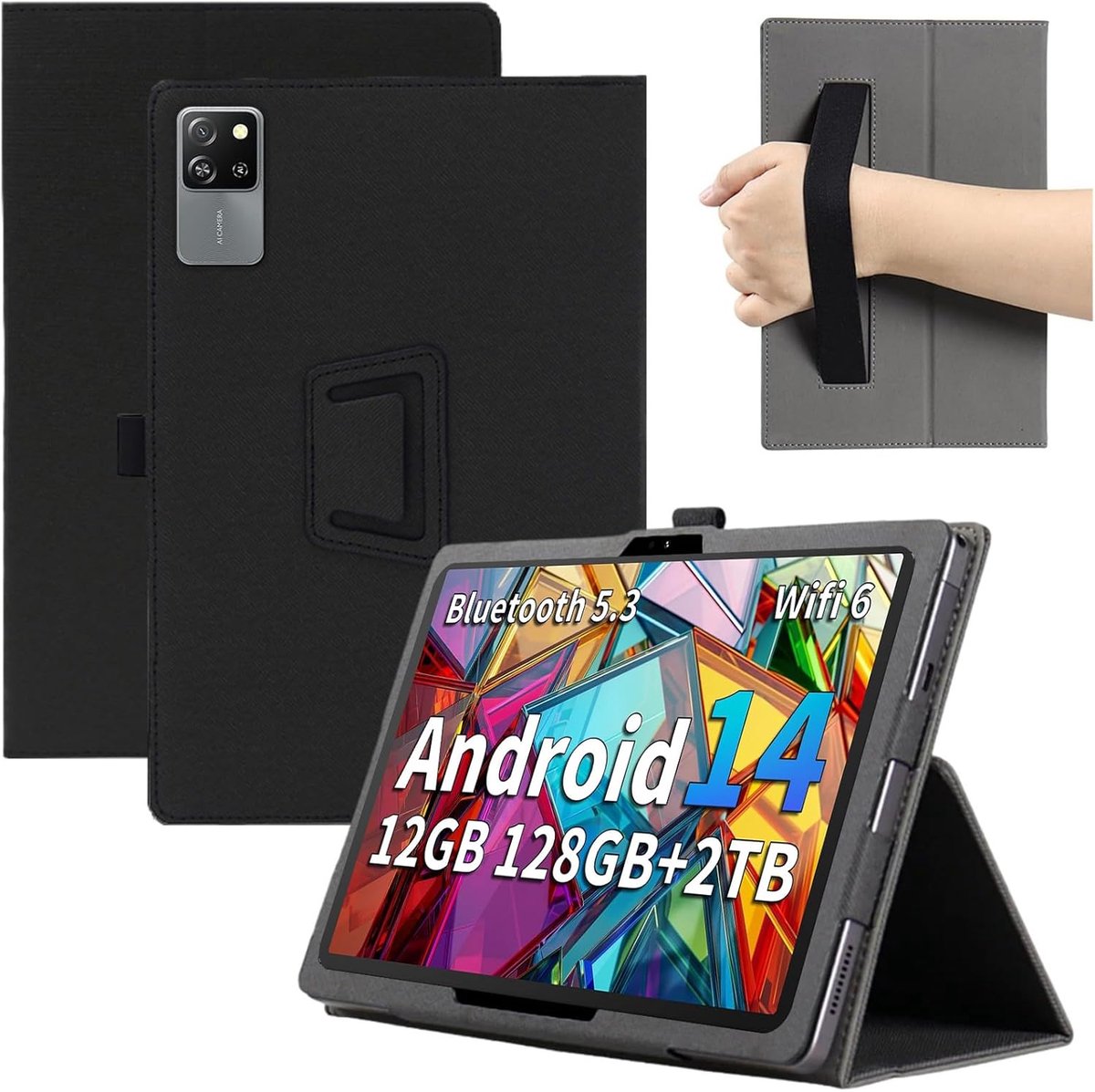 MEMELOKA Case for Blackview Tab 60 WiFi 10.1 inch, Ultra-thin and Lightweight PU Leather Protective Case with Auto - ShopVlot