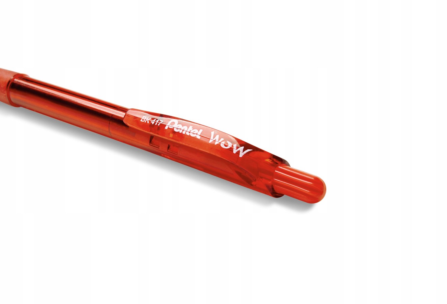 Pentel Rode Antislip Pennen 0.7mm - Set van 10