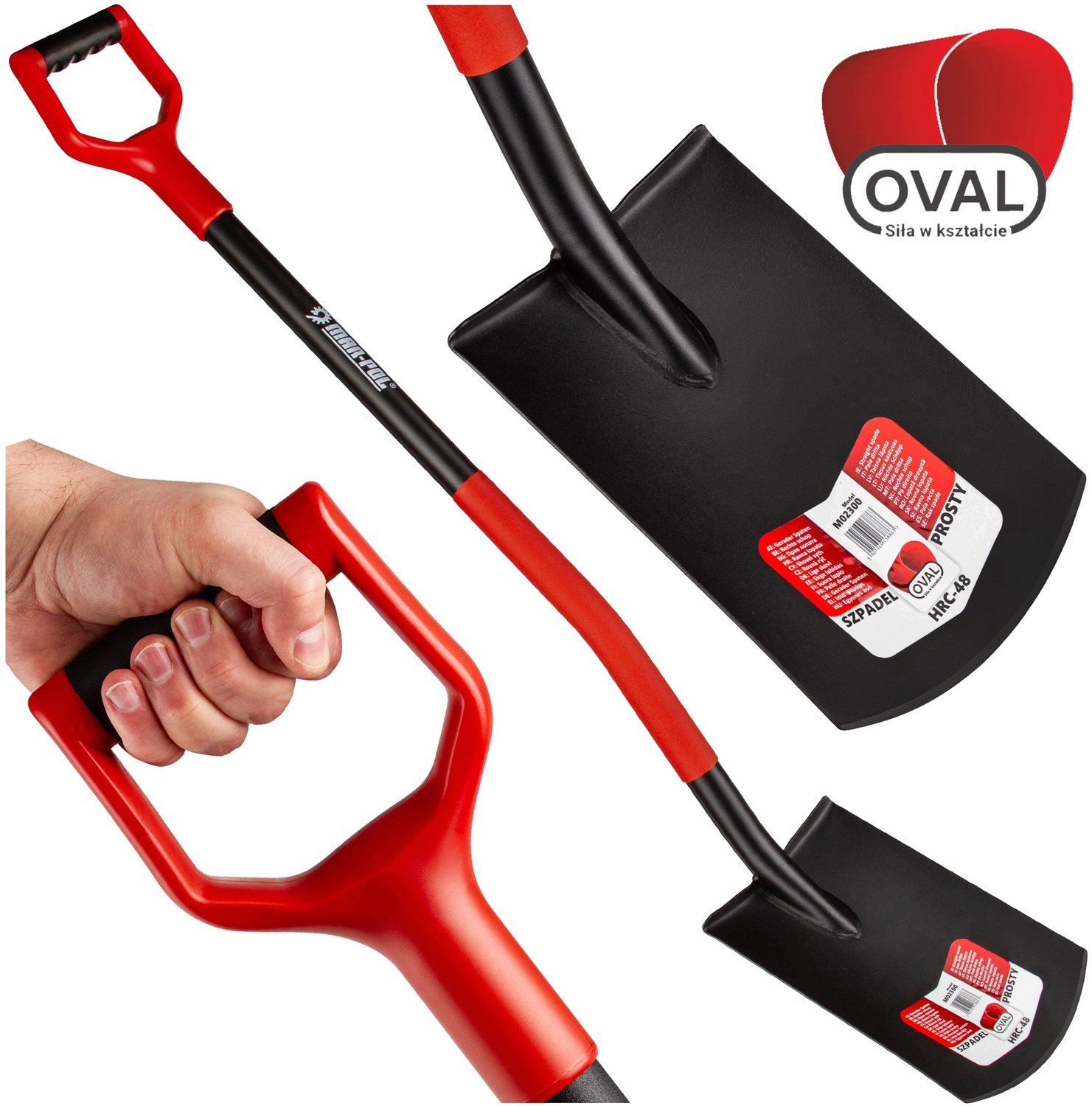 Mar-Pol Steekschop 120cm HRC-48 - Robuust en Ergonomisch