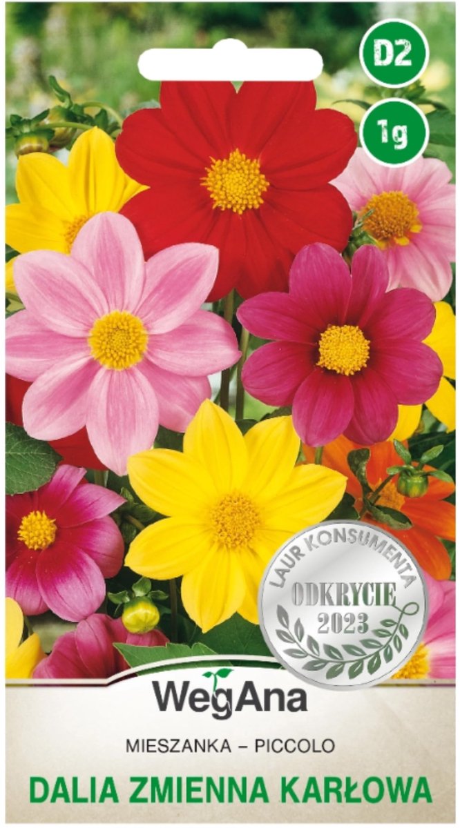 Piccolo Dwergdahlia Mix Zaden - Bloemen voor de Tuin en Balkon
