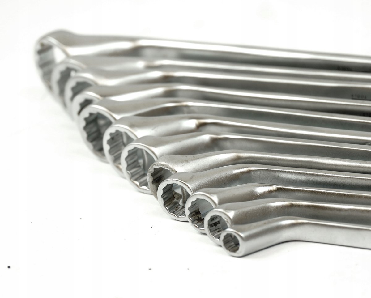 Set Ringsteeksleutels Gebogen 6-32 mm, 12-delig