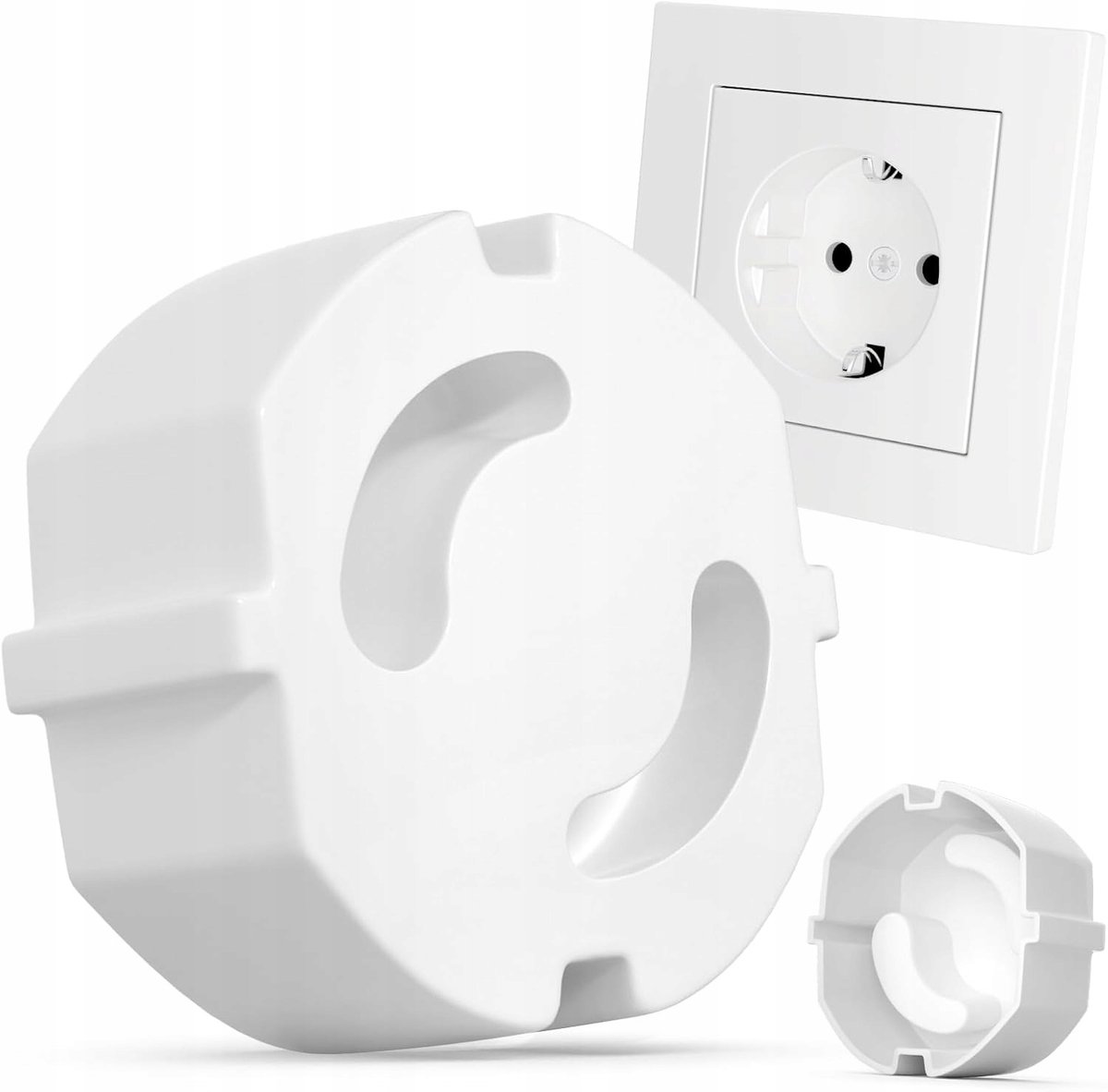 Veiligheidspluggen voor stopcontacten - 20 stuks - Wit