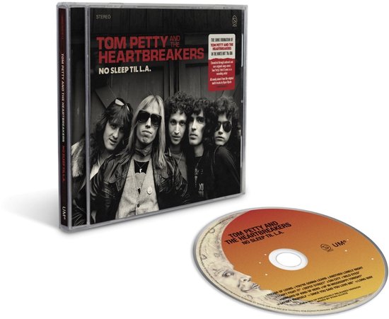 Cd-hoes en cd van Tom Petty and the Heartbreakers met de titel 'No Sleep Til L.A.'
