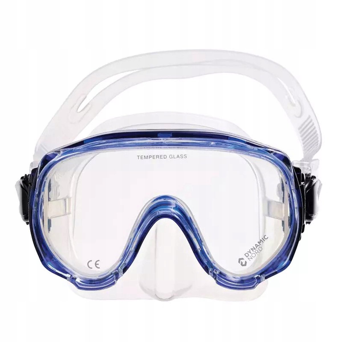 Merkloze Duikbril Kinderen Blauw - Midi Model