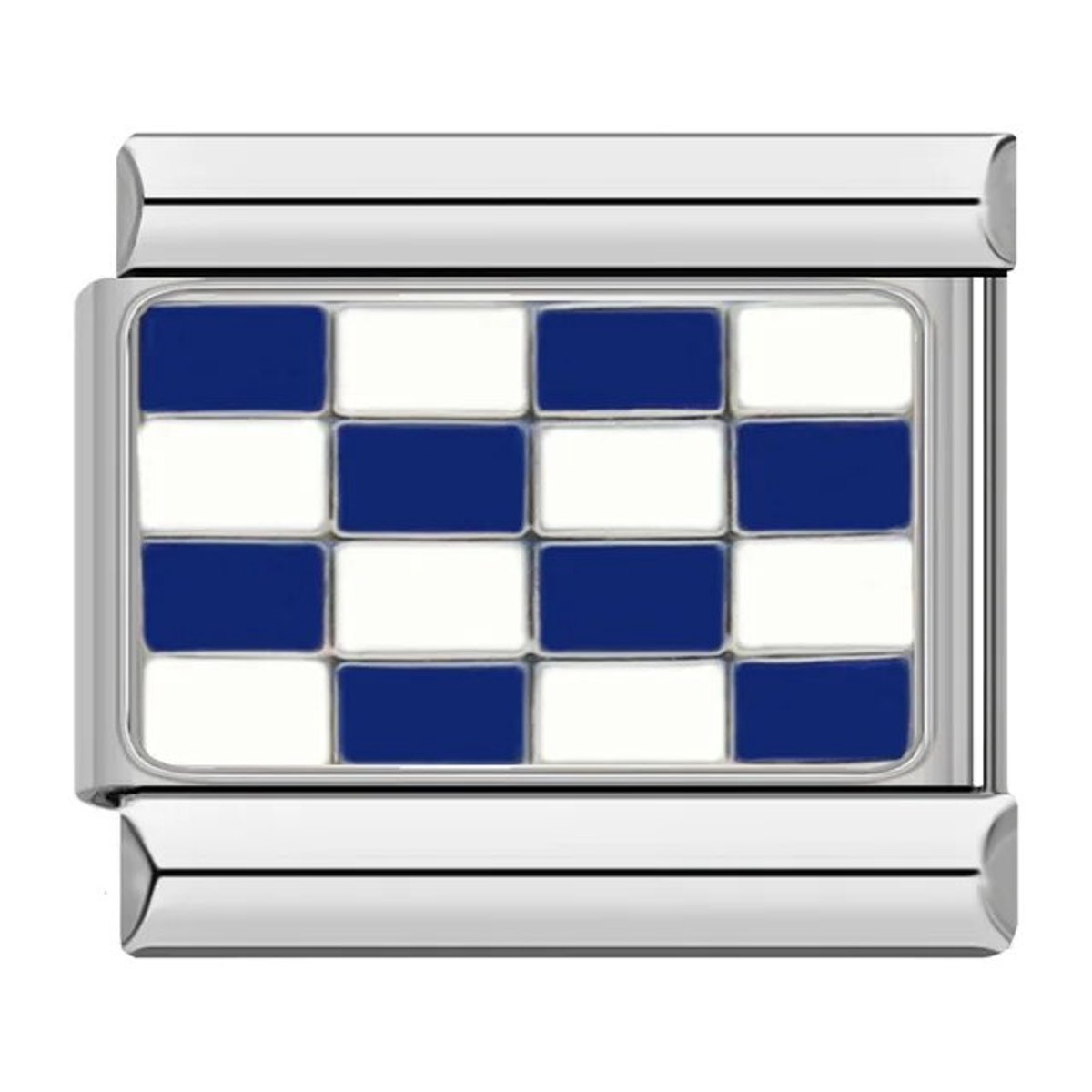 Checkered Flag Blue