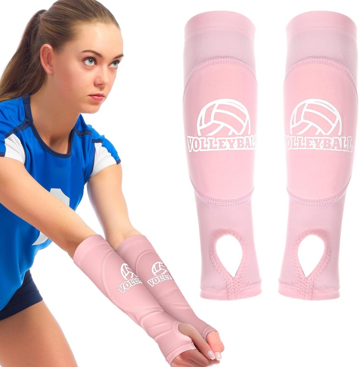 Volleyball Arm Sleeves voor Bescherming en Comfort tijdens het Spelen met Schuimkussens