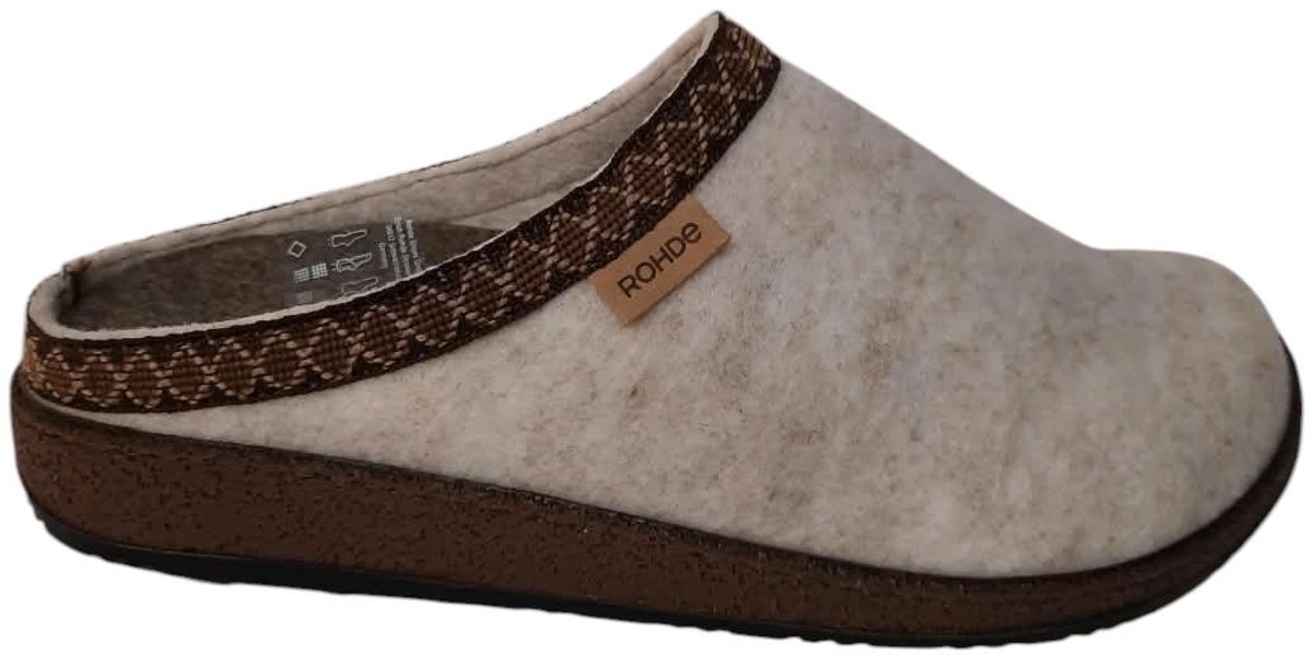 Rohde Pantoffel 6425 Silk Beige