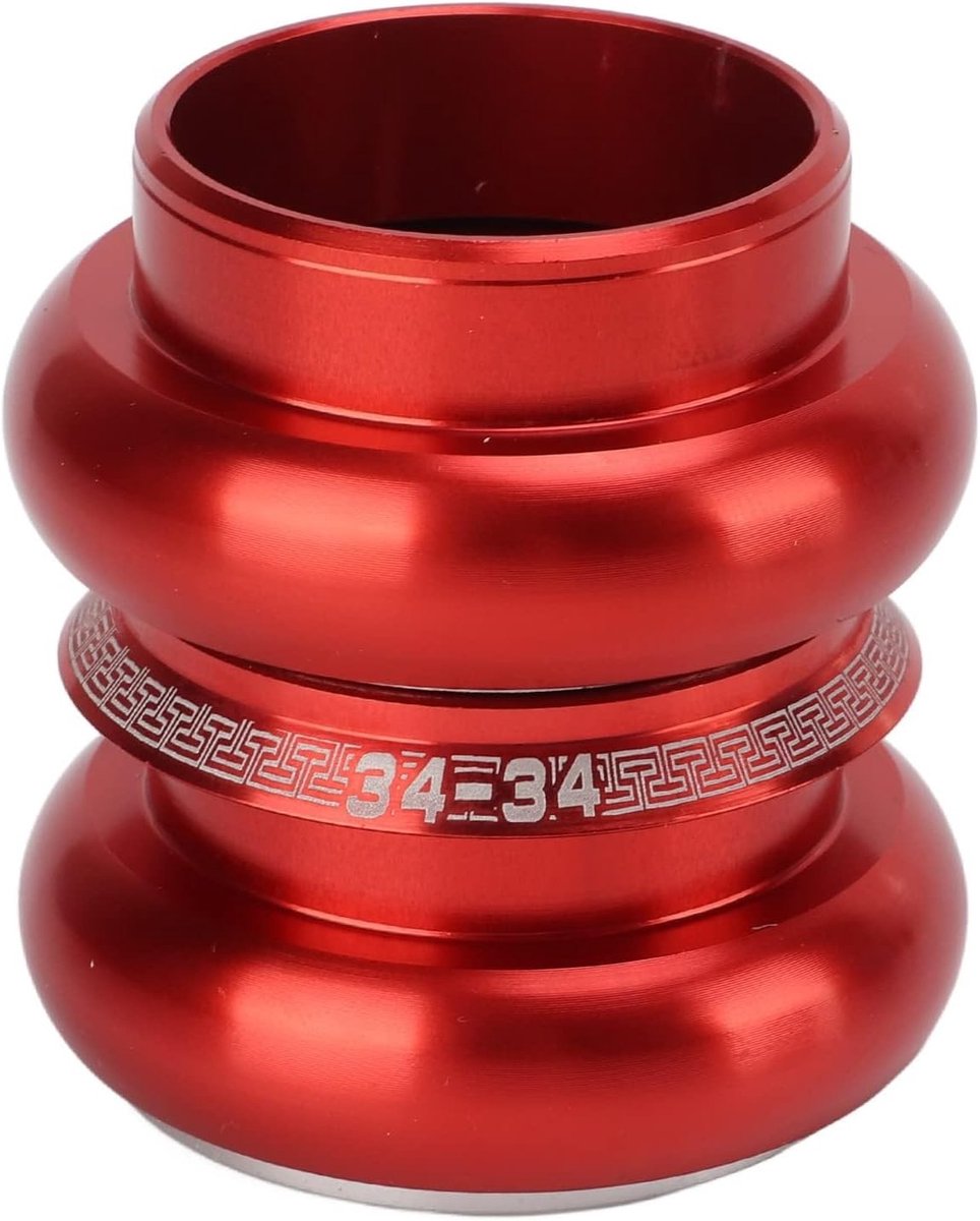 Fiets headset 34mm met dubbele lagers voor mountainbike, voorvork en stuurverbinding, duurzaam en lichtgewicht