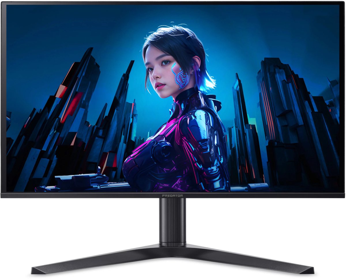 Acer Predator X27 QD-OLED X27X1bmiippruzx computer monitor 67,3 cm (26.5"") 3840 x 2160 Pixels 4K Ultra HD Zwart