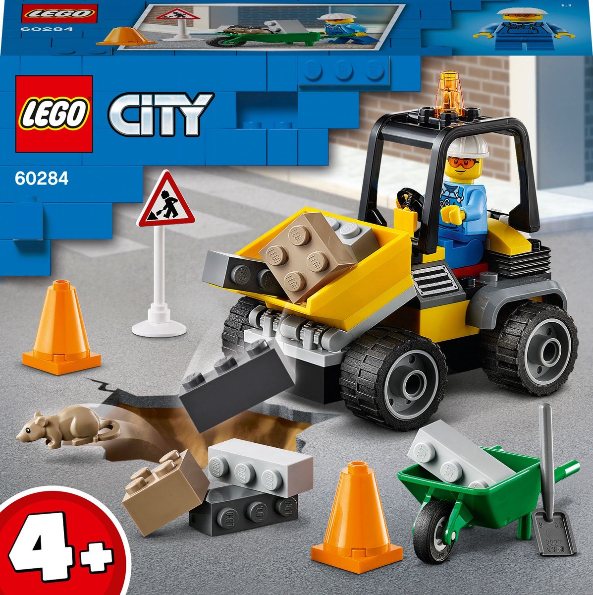 Bol.com LEGO City Wegenbouwtruck 60284 aanbieding