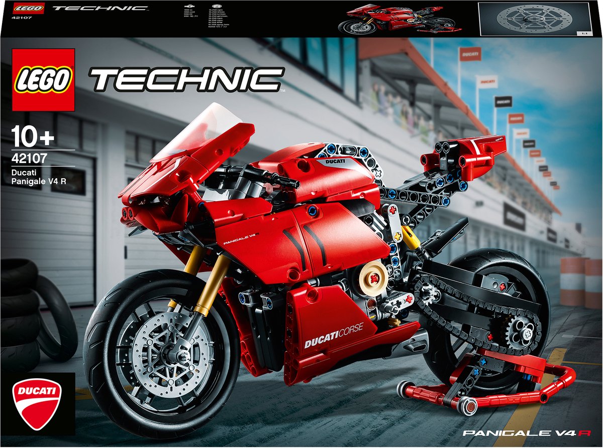 Bol.com LEGO Technic Ducati Panigale V4 R 42107 aanbieding