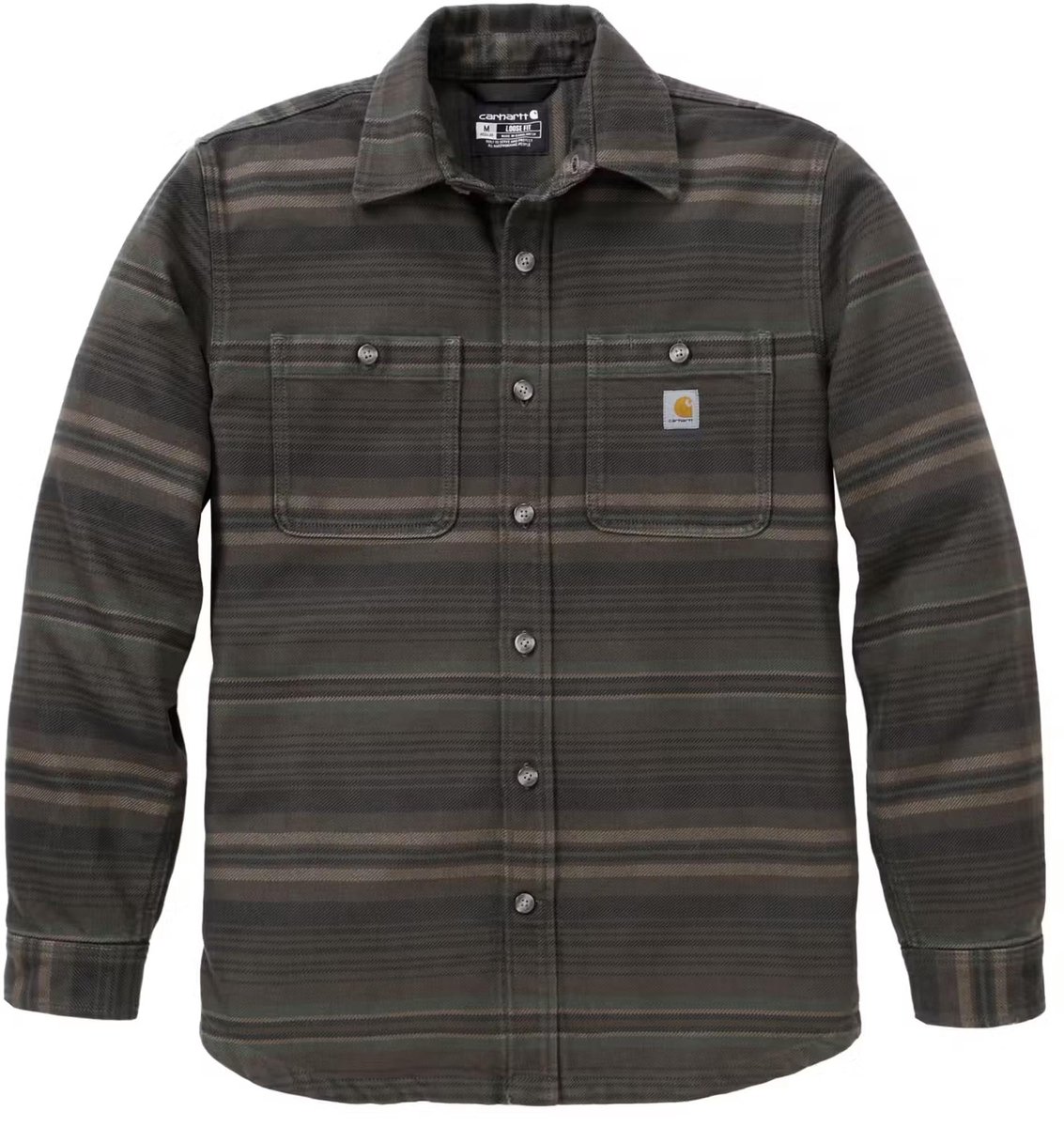 Carhartt Everett Loose LS Plaid Overhemd Groen