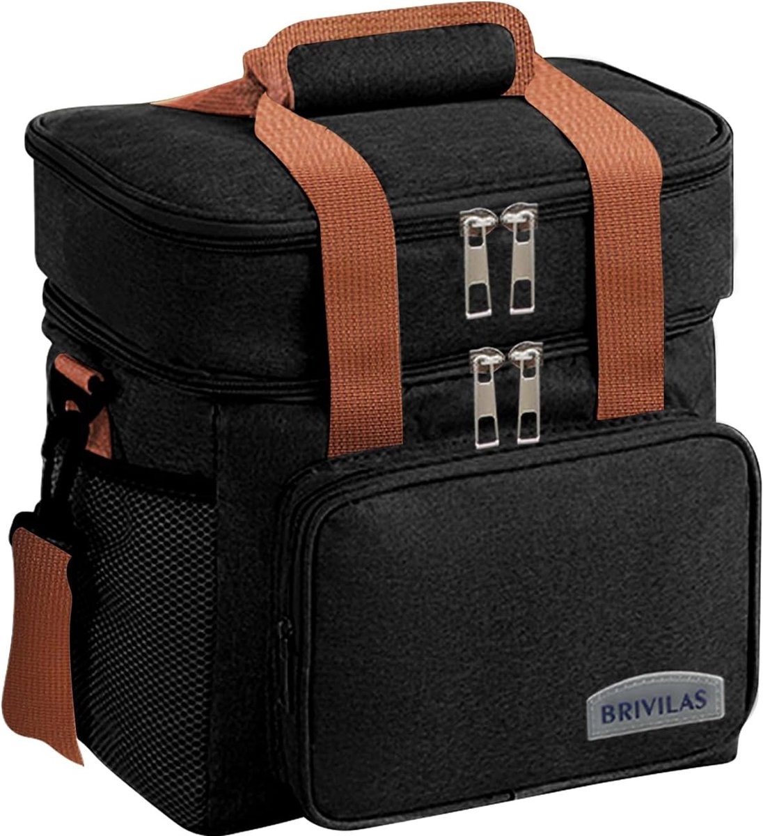 Vouwbare Koeltas 13L, Lekvrije Lunchtas voor Werk, Picknick en Reizen, Ideaal voor Voedselopslag en Duurzaam Gebruik