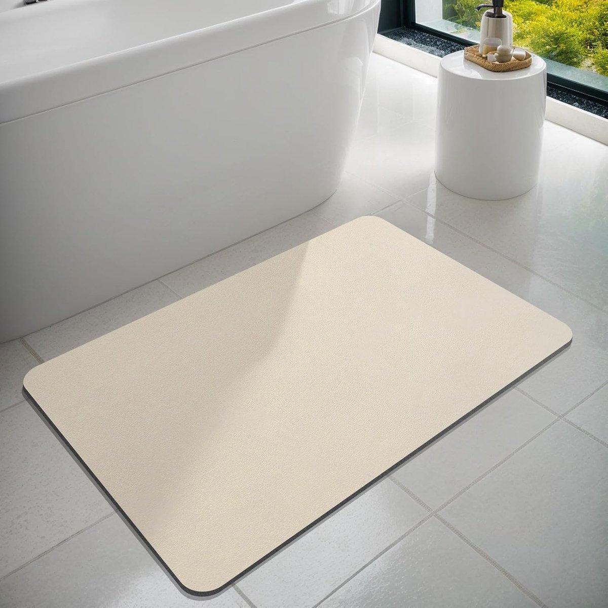 Badmat - 43 x 80 cm - Rubber - Antislip - Absorberend
