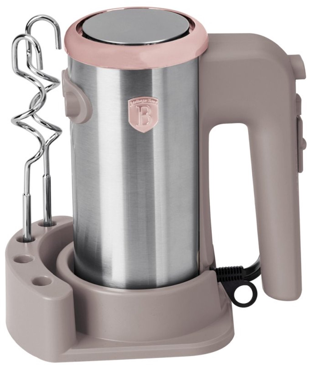 Handmixer met standaard uit de Taupe Collection