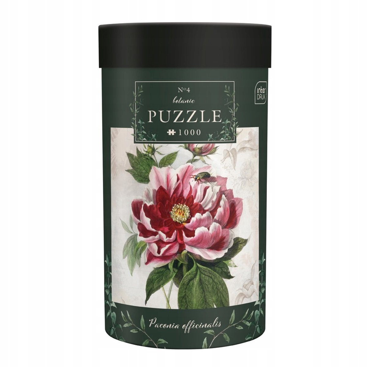 Botanische Pioenroos Puzzel 1000 Kloppen