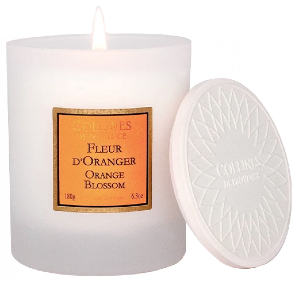 Collines de Provence Les Naturelles Geurkaars 180 g (Geur : Oranje)
