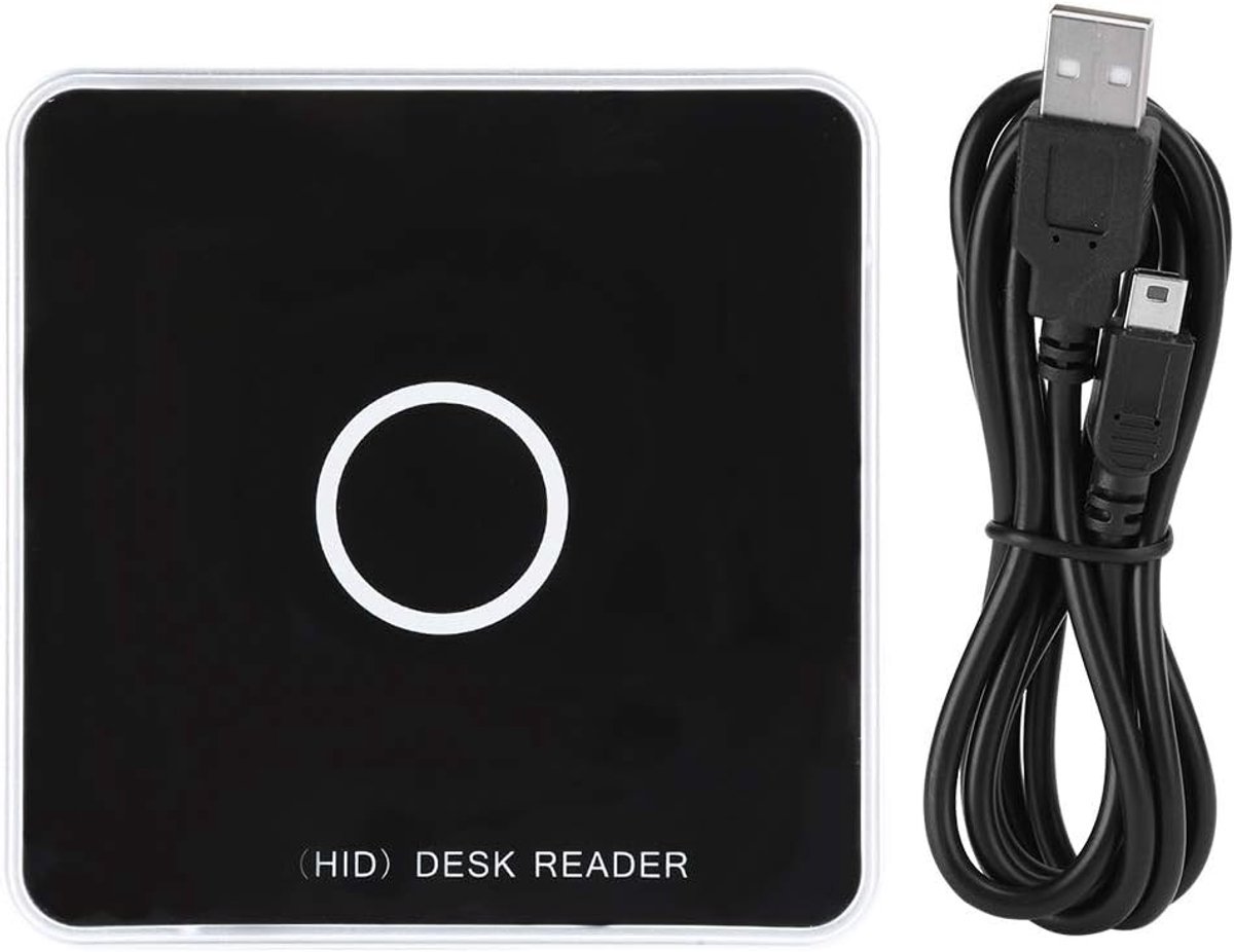UHF USB Desktop RFID Kaartlezer en Schrijver met 50cm Non-Contact Sensor en Buzzer, Compatibel met ISO18000-6C en ISO18000-6B