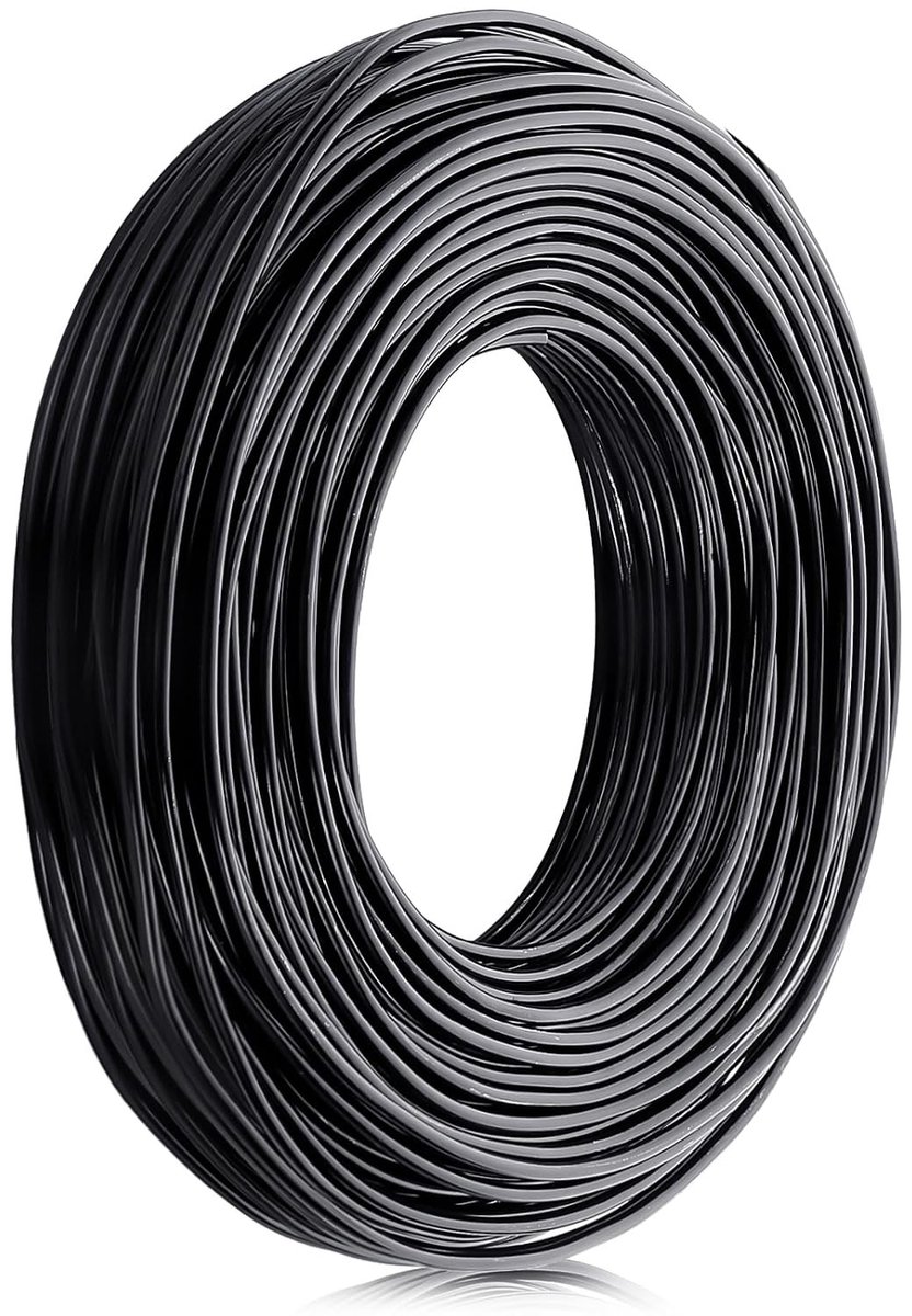 Kraft Draad Zwart 2 mm x 30 m voor Touw- en Sieradenmaken, Roestvrij en Duurzaam voor Handgemaakte Sieraden