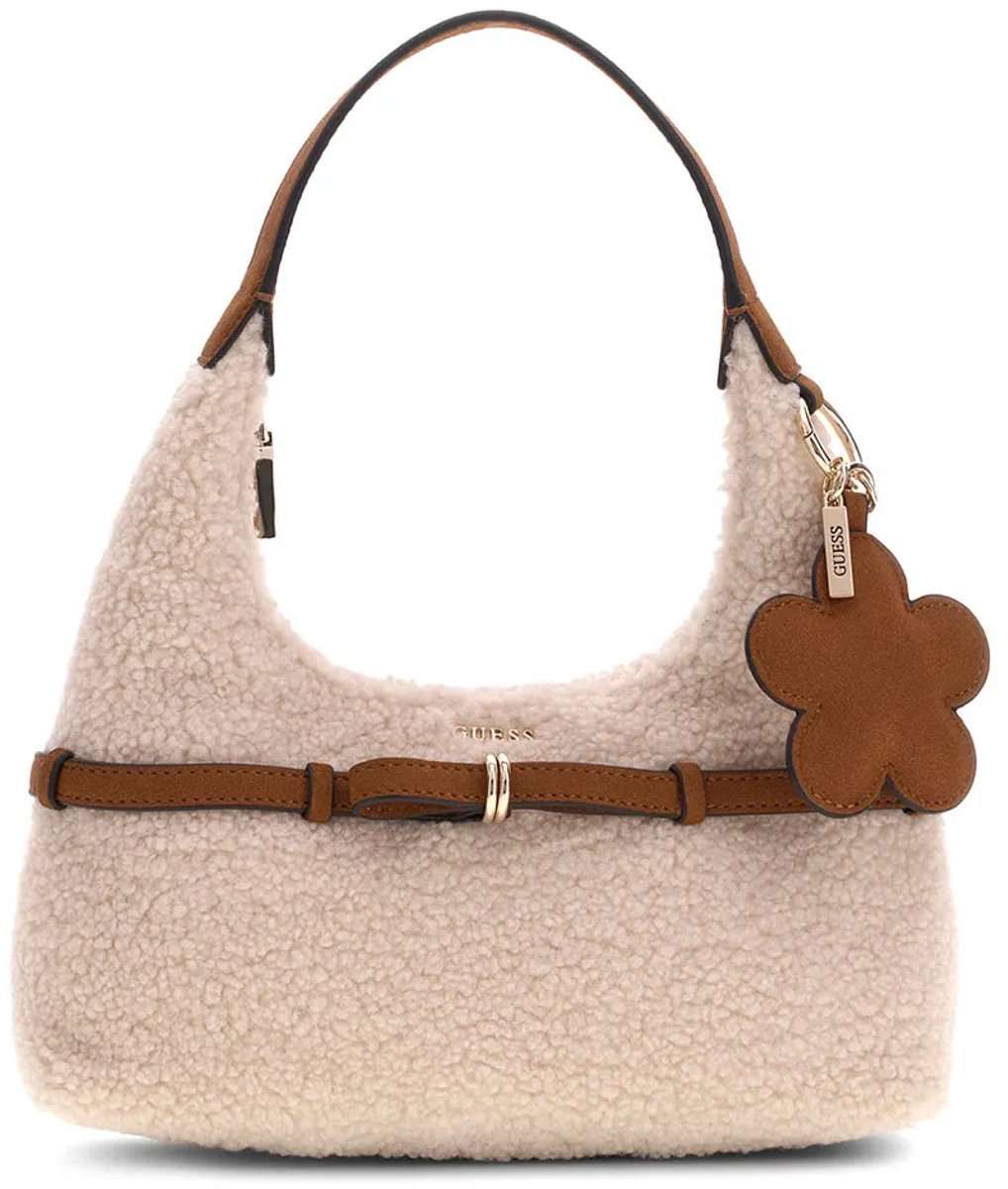 Guess Taylor Mini Schoudertas Beige