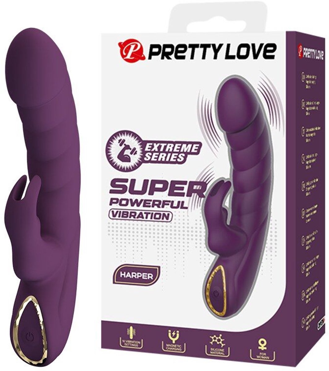 Harper Oplaadbare Rabbit Vibrator