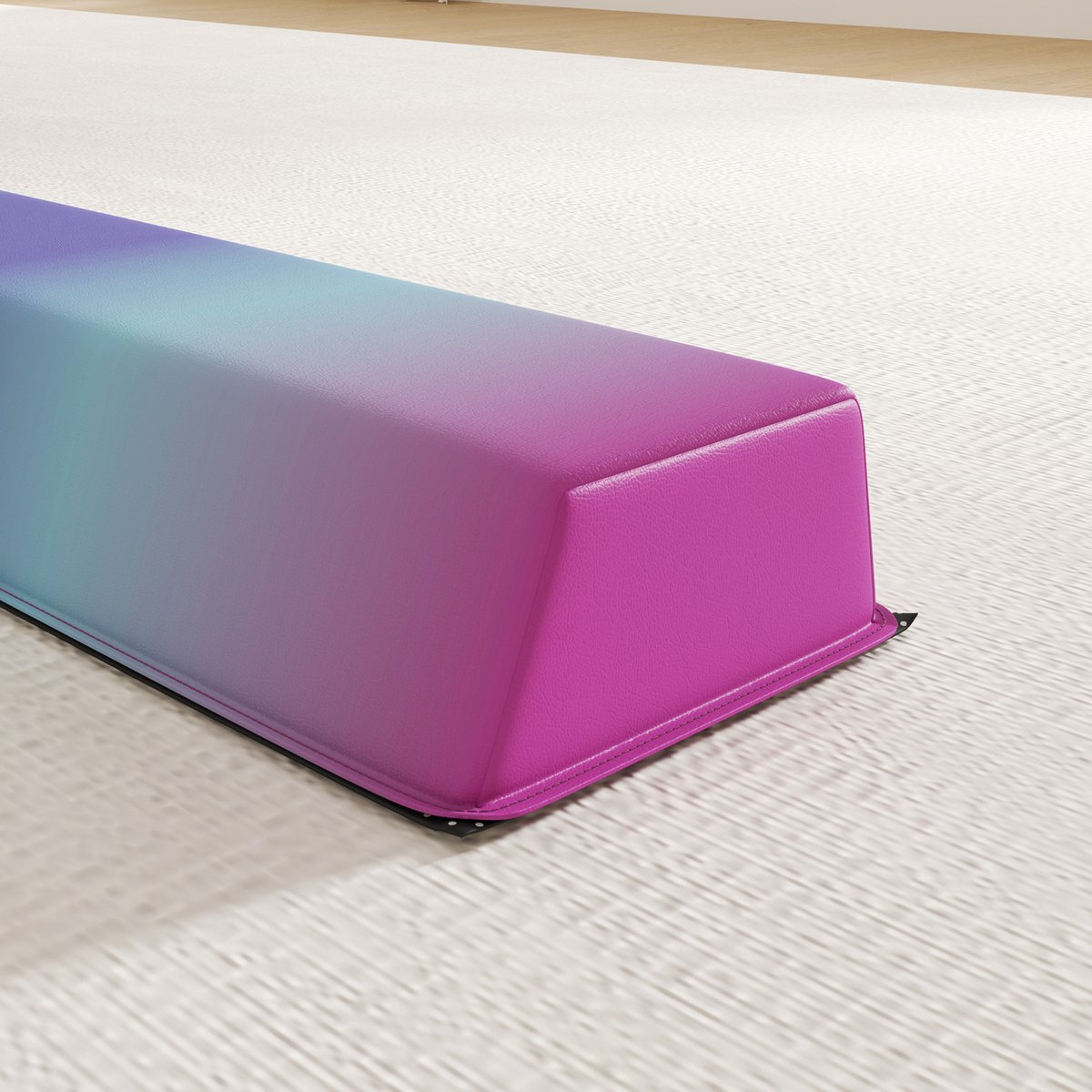 SPORTNOW Evenwichtsbalk Kunststof, Polyester 236L x 15B x 6,5H cm Meerkleurig — cadeau in Sport & Outdoor - foto 2