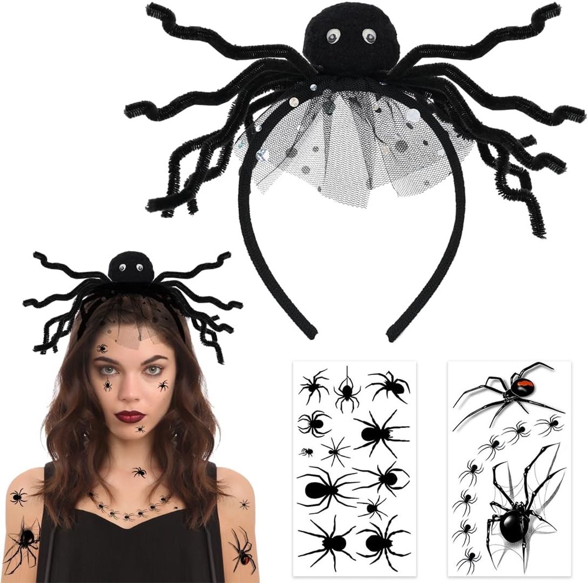 Halloween Hoofdband Accessoire voor Carnaval - Perfect voor Feestjes, Kostuums en Verkleedpartijen