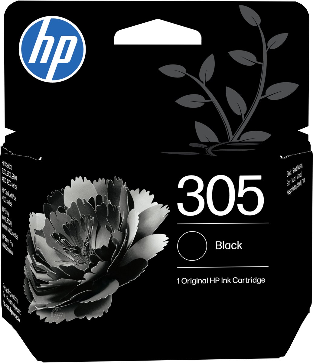 HP 305 - Inktcartridge - Origineel - Standaard capaciteit - Zwart