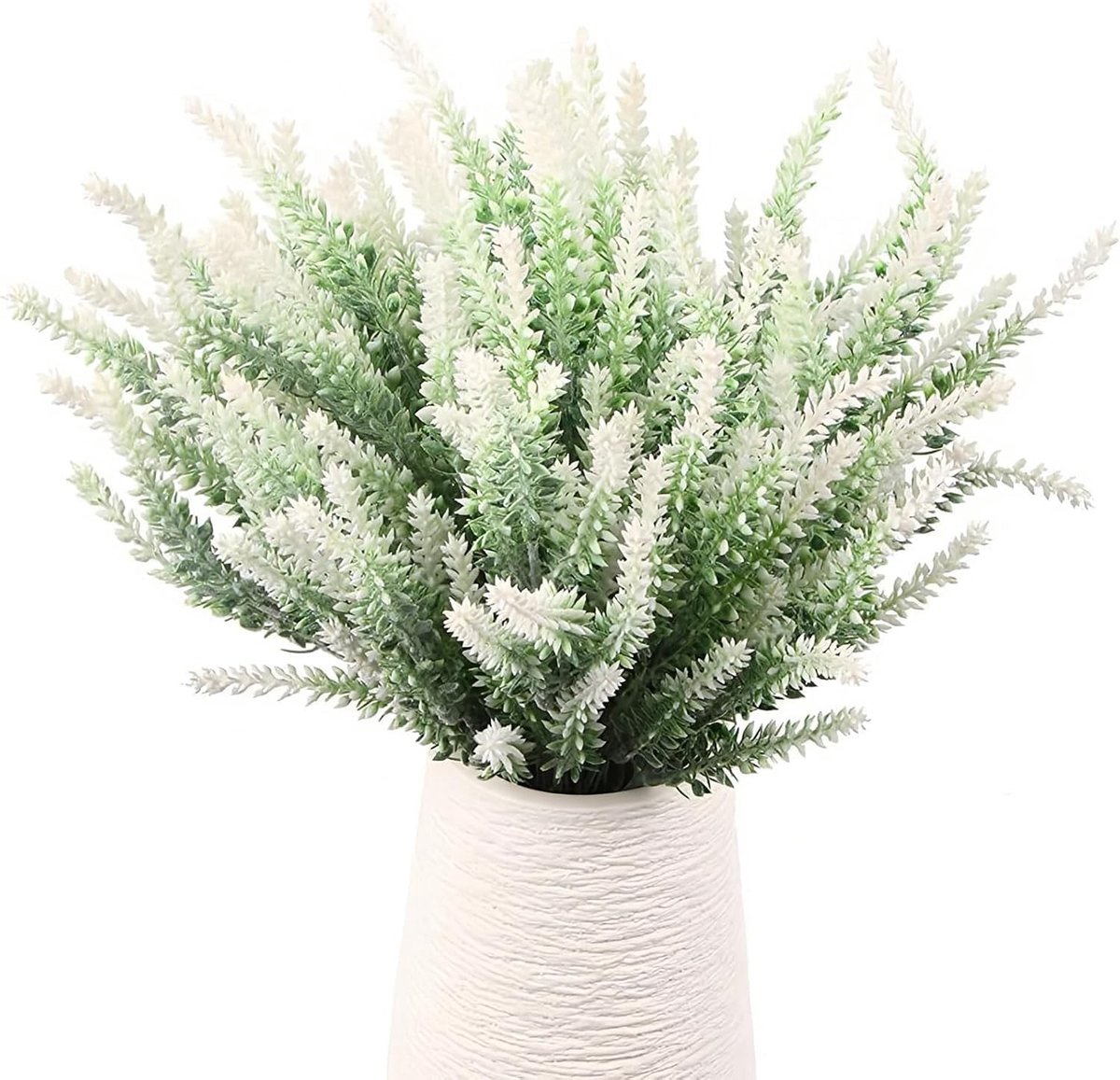 12 Stuks Kunstmatige Lavendel Bloemen Decoratie, 38 cm, Realistische Planten voor Thuis, Tuin en Kantoor, Perfect voor Potten en Bloemstukken