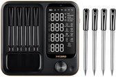 INKBIRD INT-14-BW LUXE Draadloze Vleesthermometer met 4 Sondes voor Oven, Keuken,Barbecue,WiFi Bluetooth BBQ Thermometer met APP,Waterdicht, 2025 mode