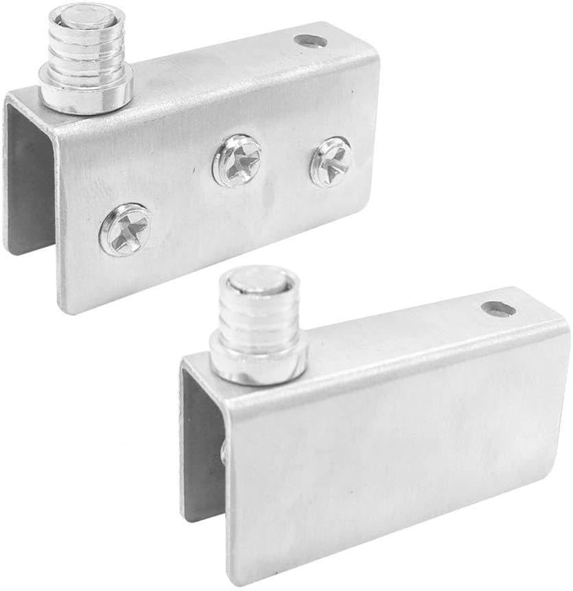 Glazen Deur Scharnier voor Douche, Kast en Glazen Deuren - Geschikt voor 5-6mm Dikte Glas, Duurzaam en Betrouwbaar