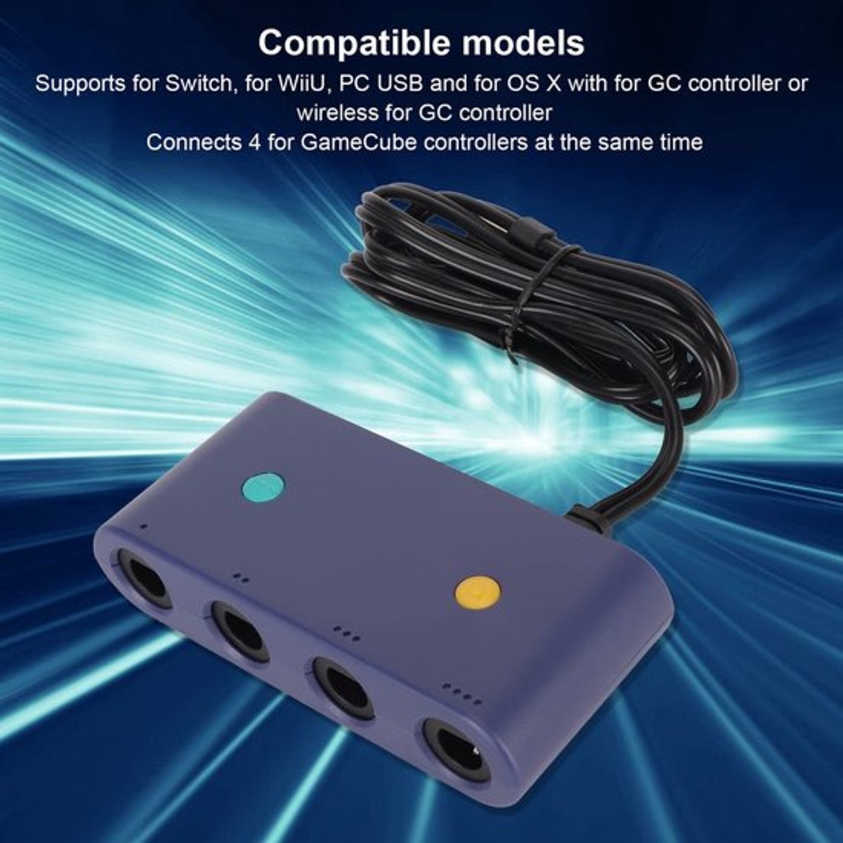 Allecto - Controller Adapter - 3 in 1 Game Controller Converter - Plug and Play