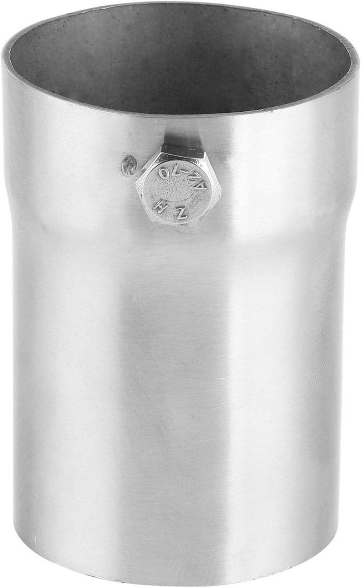 Motorfiets DB Killer Demper van RVS 48 Mm, Hoge Temperatuur Weerstand, Geluidsreductie voor Motoruitlaten