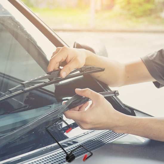 10 Stuks Ruitenwissergereedschap Voorruiten Veerbooster Wisserarmveer Voertuigen Ruitenwisserspanveer Ruitenwissermotor Ruitenwisserarmdrukbooster Ruitenwisseraccessoires — afbeelding 3