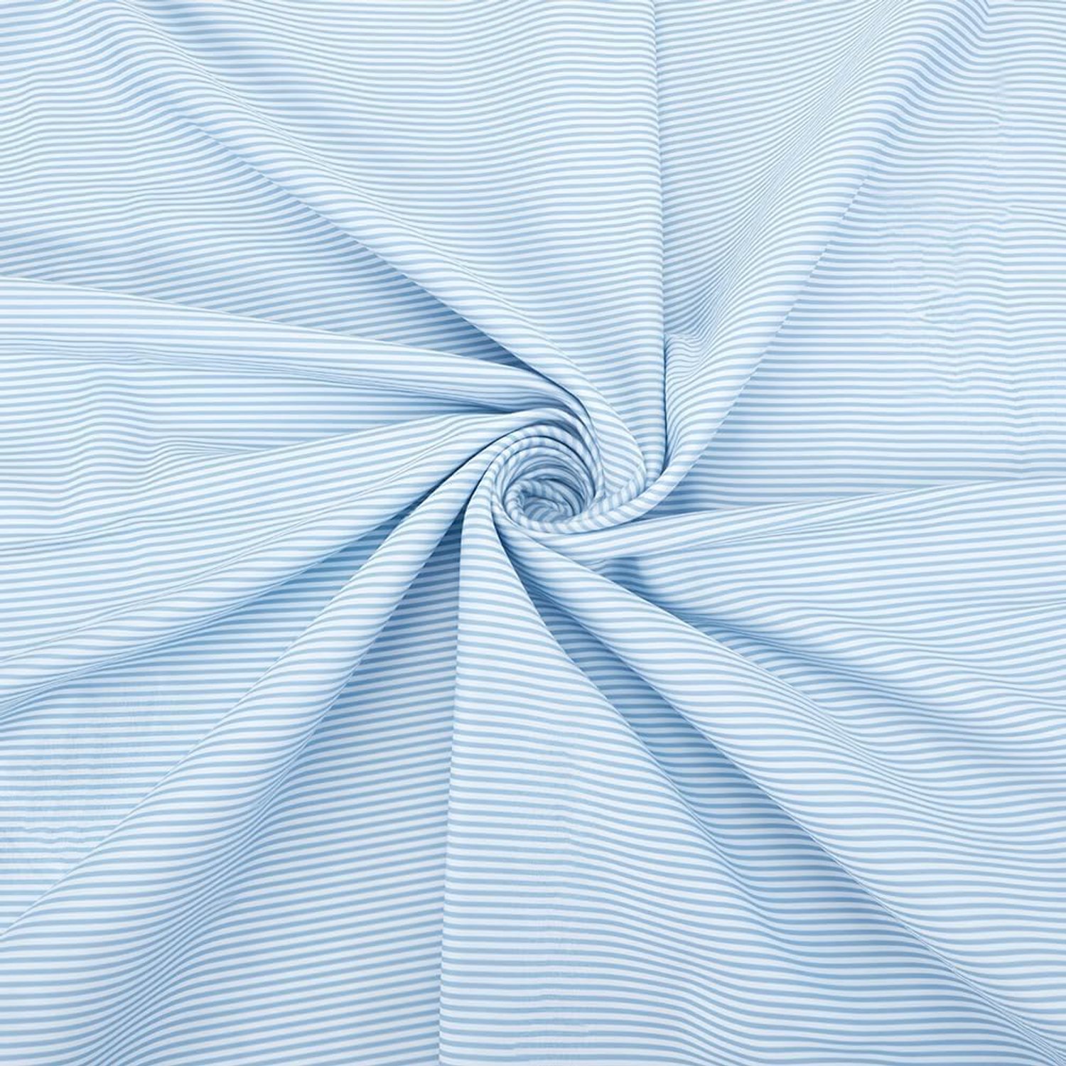 1 yard gestreepte stof katoen licht hemelsblauw strepen stof 160 cm lijnen patroon zacht eenvoudige stijl kleding accessoires