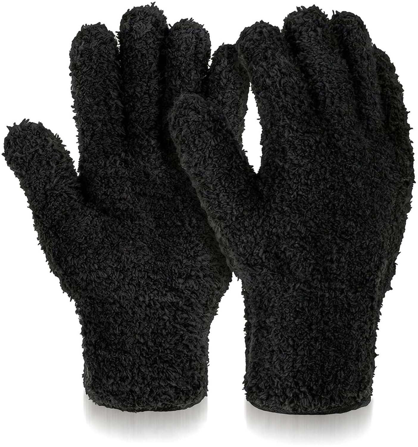 Ymapinc 1 paar plantenstofhandschoenen, zwart, eenheidsmaat - ShopVlot