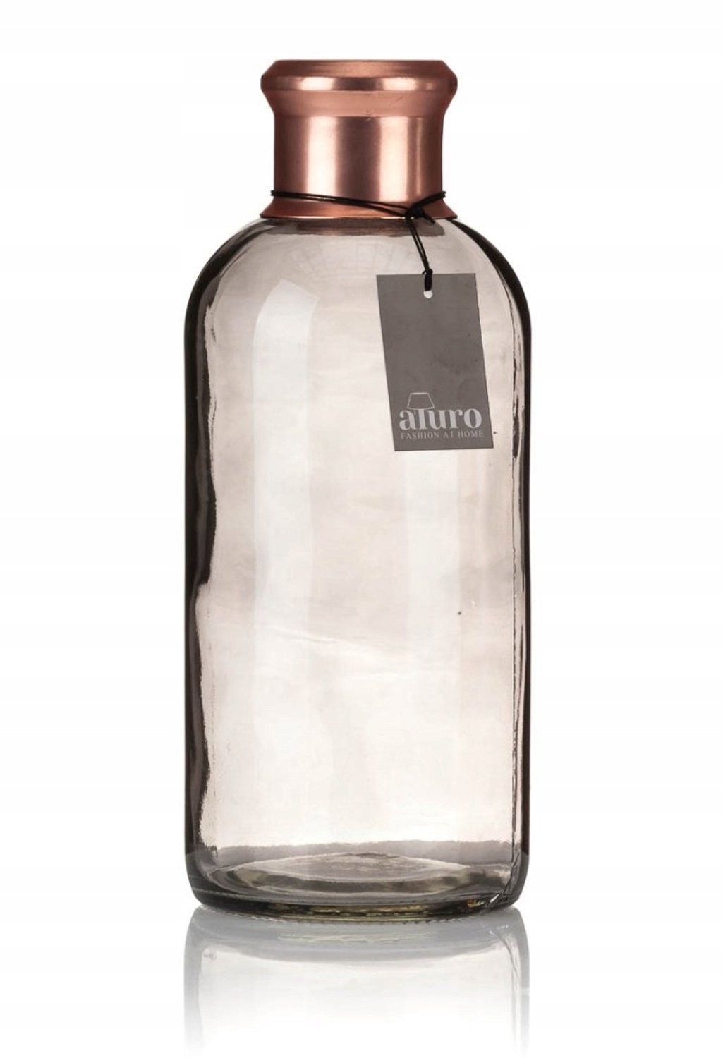 Aluro Tokat-L Vaas Glas Transparant 28cm Hoog
