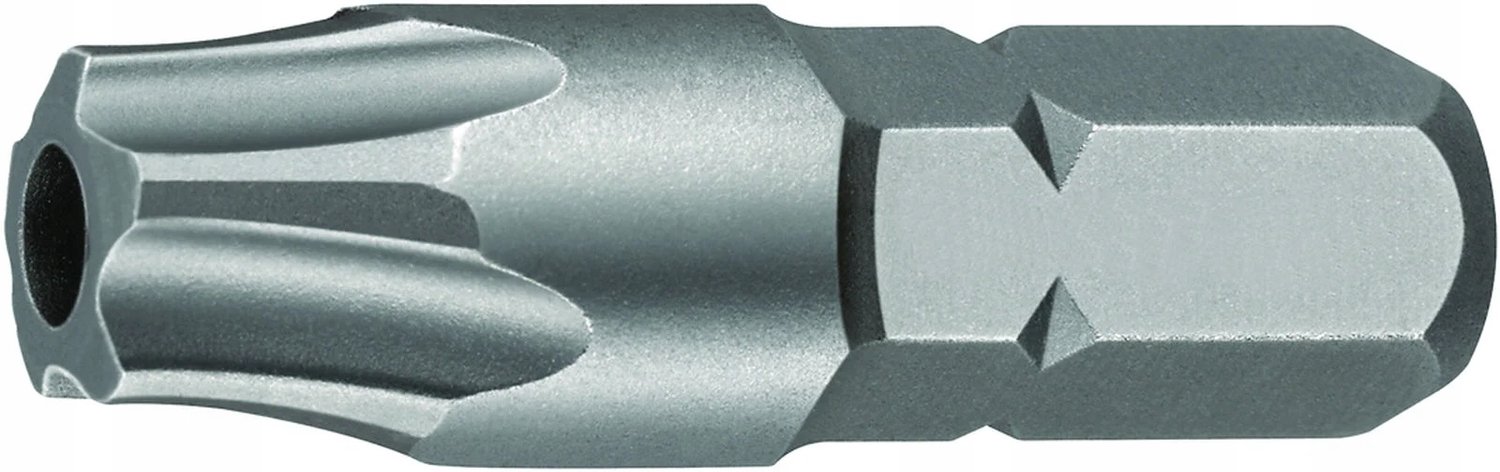 Stahlwille Torx Bit 1/4" 5-sterren met geleidingsgat, 26mm