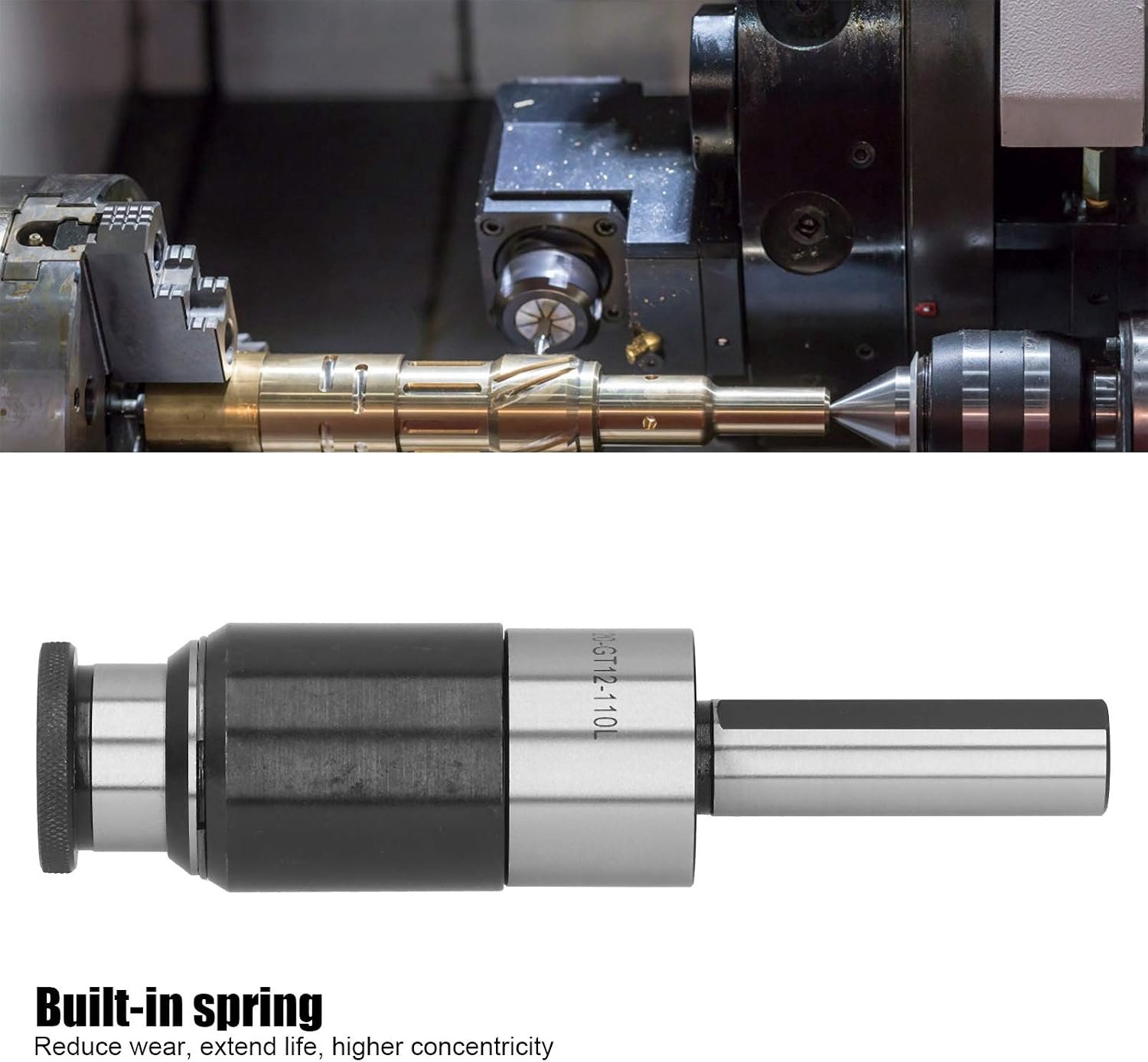 Chrees Collet Chuck Holder Heavy Duty Overbelastingsbeveiliging Tapgereedschap voor CNC-draaibank Industriële Benodigdheden