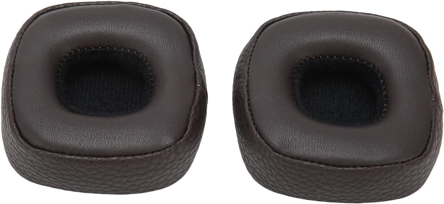 Annadue Memory Foam Kussens, Echt Leren Hoes, Geluidsisolerende