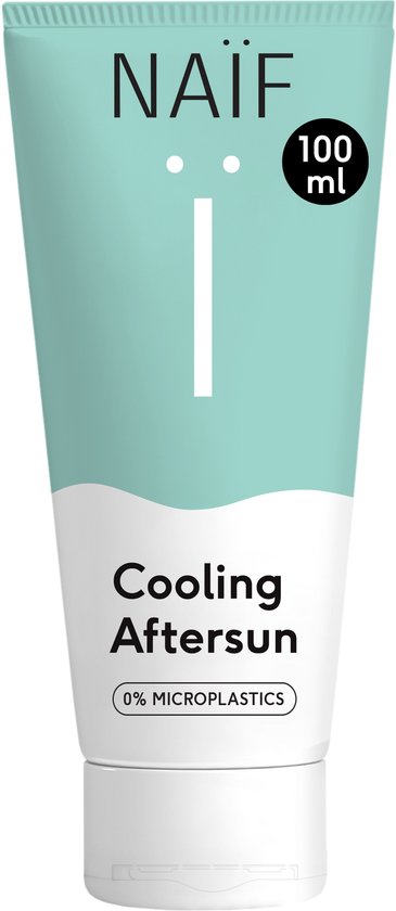 Naïf verkoelende aftersun 100ml, 0% microplastics.
