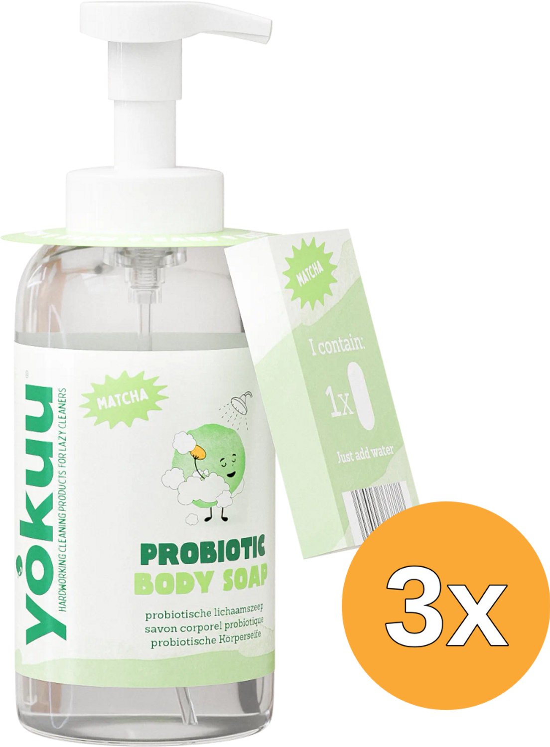 3x Yokuu Bodyzeep Matcha Startkit (1 set)