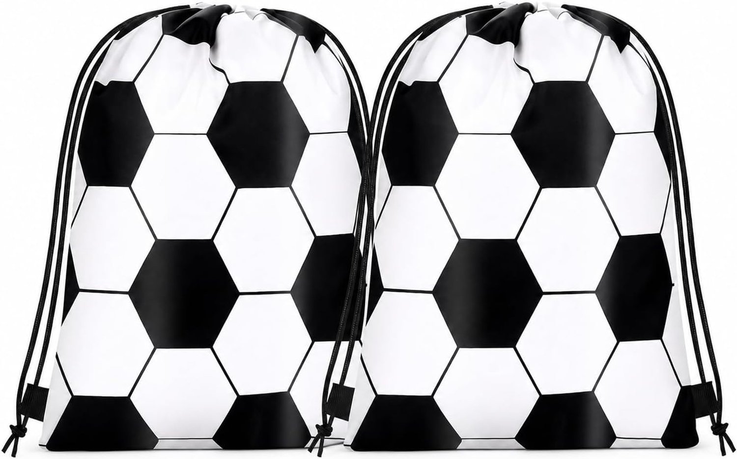Sporttas 25 x 30 cm - dubbelpak - waterdichte bodem - ideaal voor voetbal en sportschool - ShopVlot