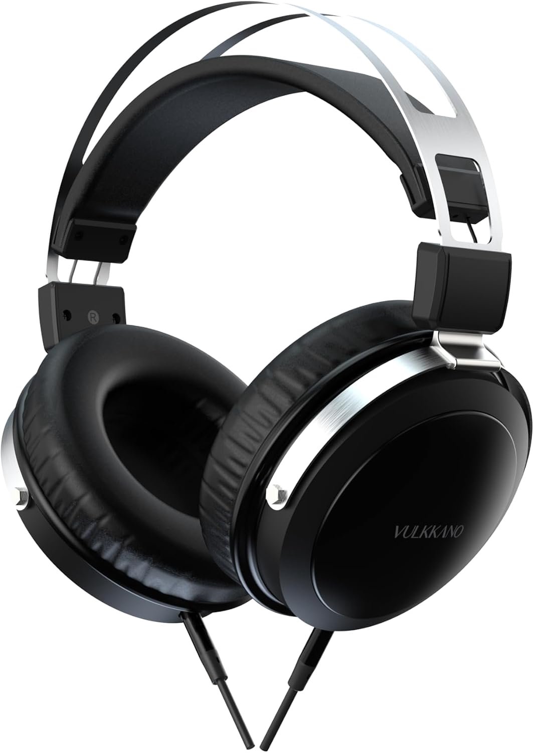 VULKKANO HC10 Turia Over-Ear Headphones for Studio and DJ with 50mm Drivers, Neutral and Precise Sound, Detachable - ShopVlot